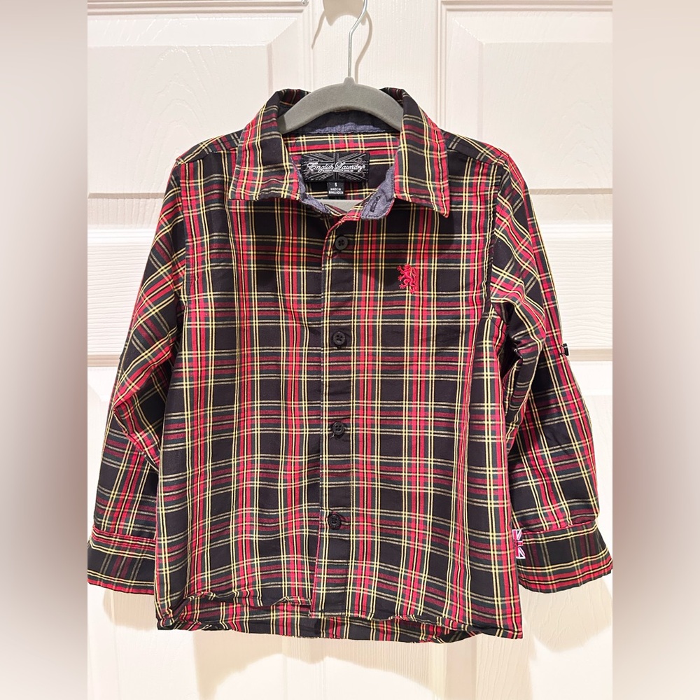 Multi-colored Kid’s Button Down Shirt - Size 5